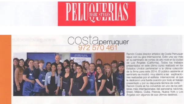 Mitjans Comunicació Premsa Costa Perruquer Banyoles